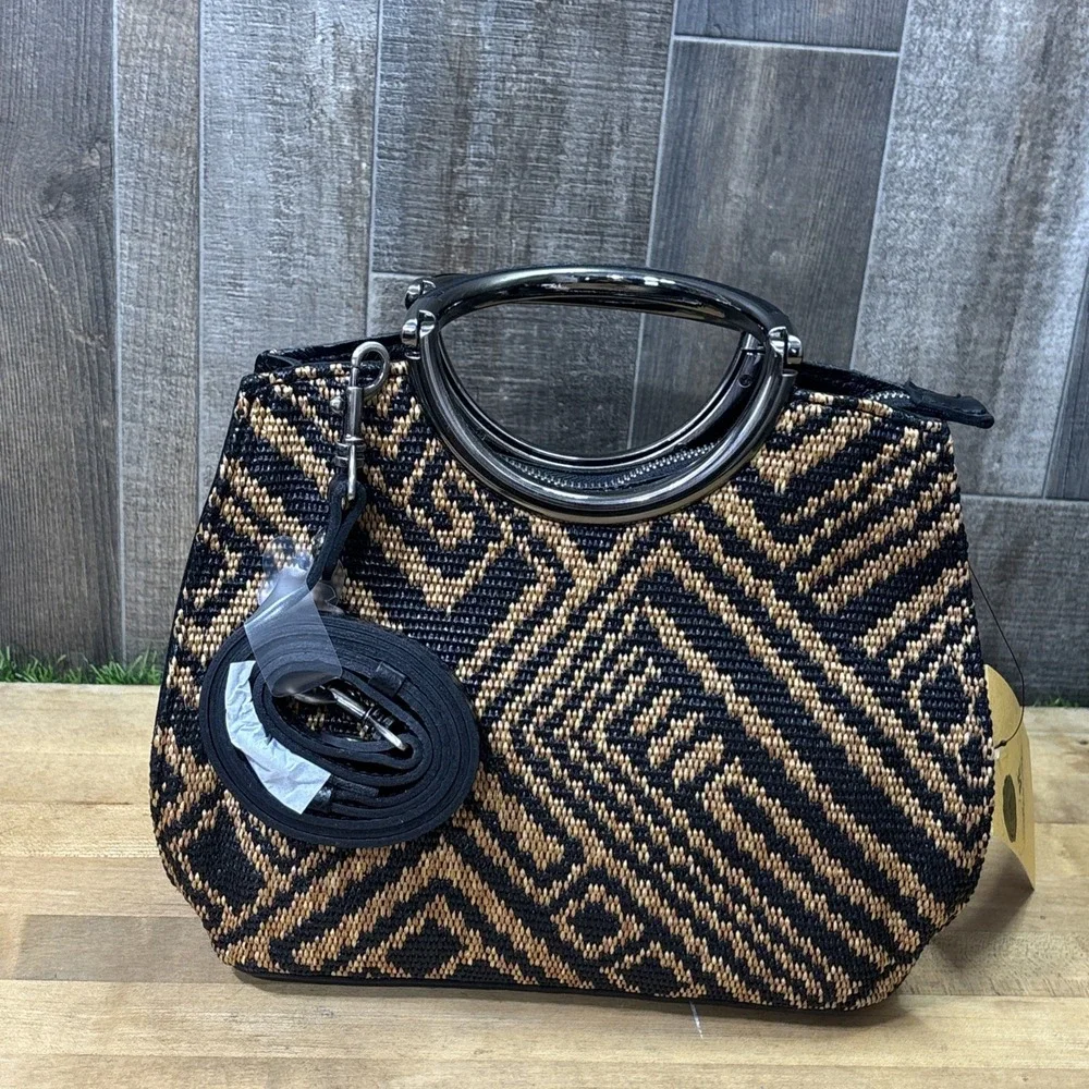 Patricia Nash Aria Shopper Tribal Weave 10th Anniversary Handbag NWT Limited Ed